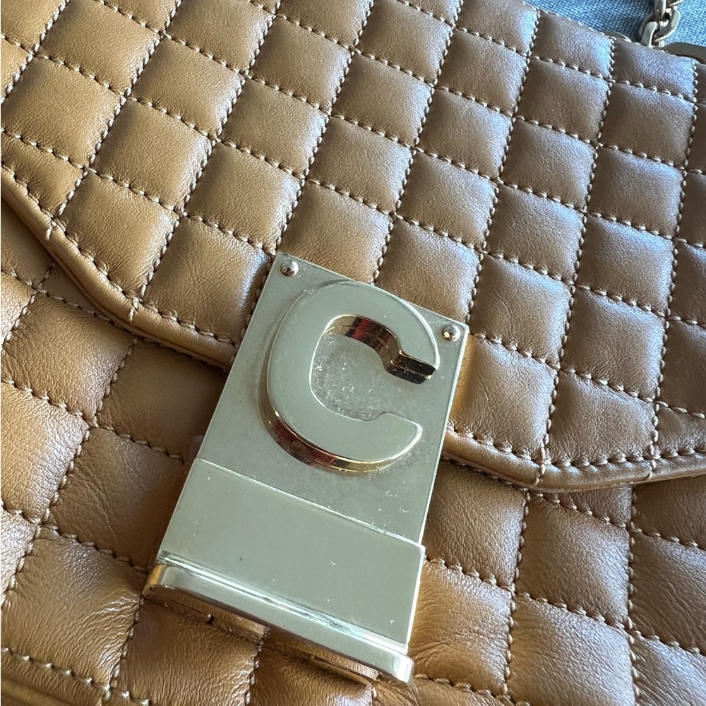 C Bag Quilted Leather Small
